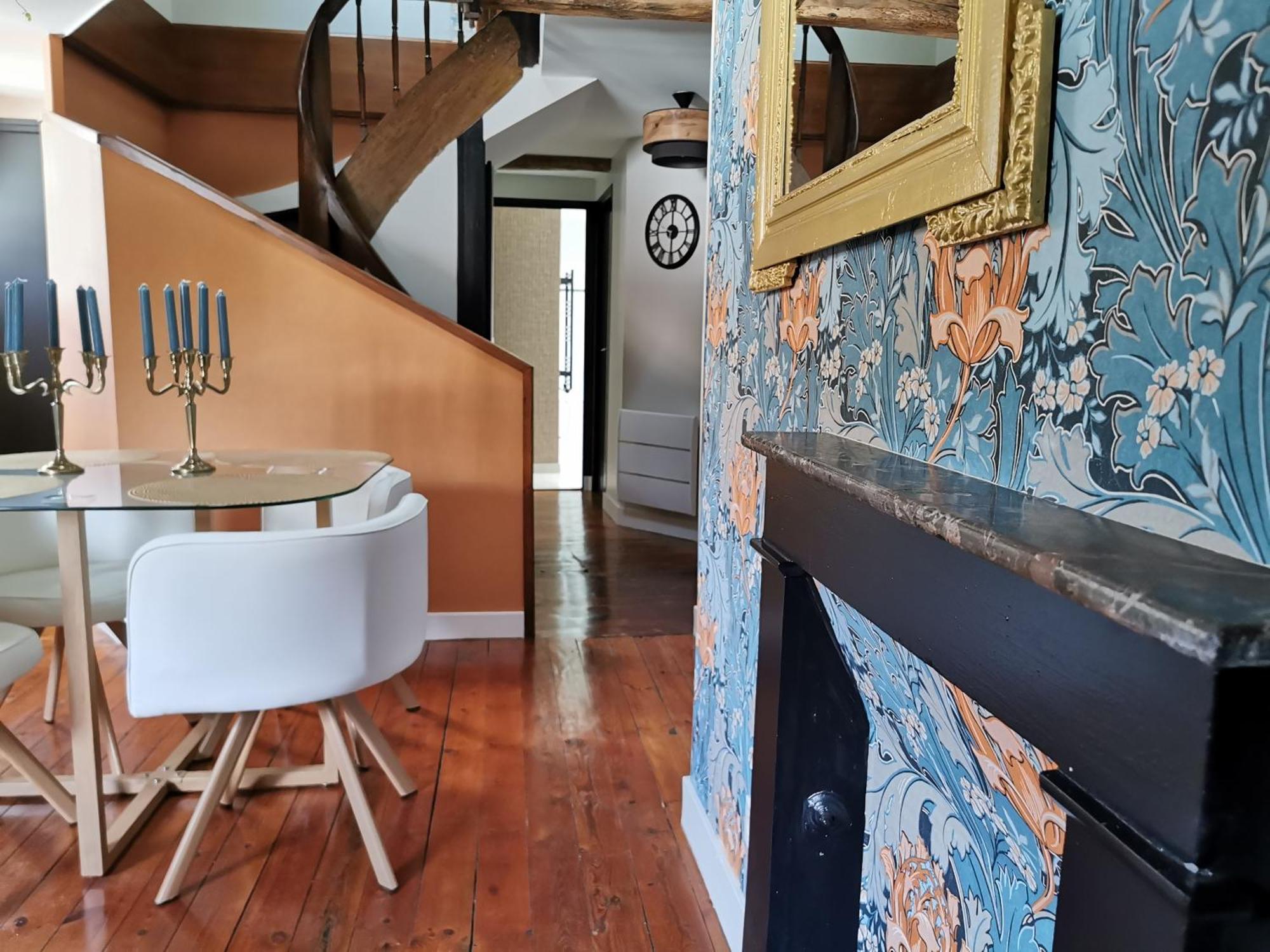 Le Gatsby - Duplex Art Deco Au Coeur De Blois Lägenhet Exteriör bild