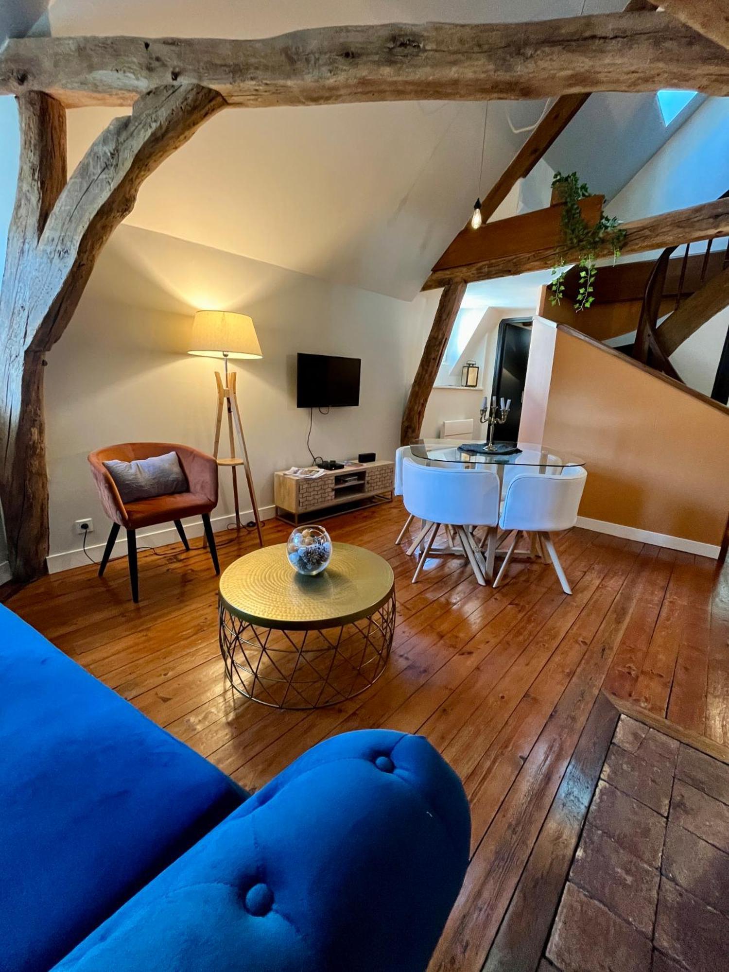 Le Gatsby - Duplex Art Deco Au Coeur De Blois Lägenhet Exteriör bild